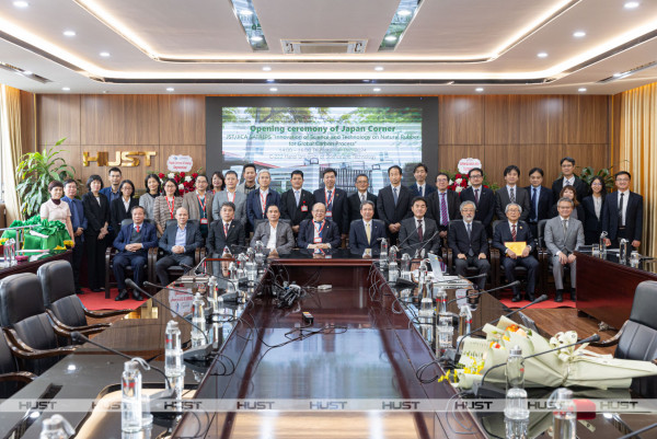 The 3rd Joint Symposium and Inauguration Ceremony of the Japan Corner at Hanoi University of Science and Technology