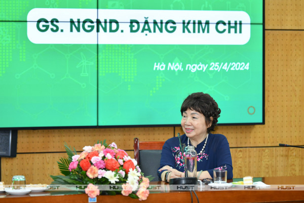 GS.TS.NGND Đặng Kim Chi - điển hình mẫu mực của một nhà khoa học nữ vì môi trường