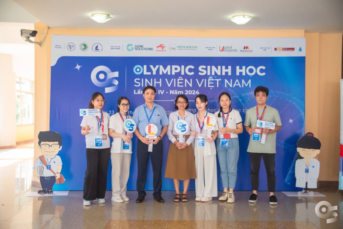 Kết quả thi Olympic Sinh học Sinh viên toàn quốc lần thứ IV 2024