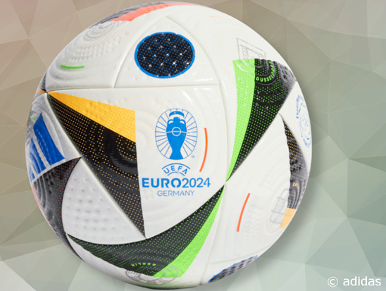 Quả bóng đá chính thức cho giải đấu UEFA EURO 2024 - FUSSBALLLIEBE