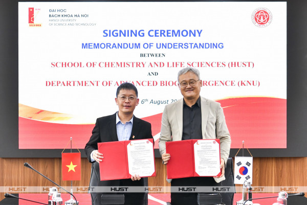 "I'm Eager to Make Deep Conjunction": DAB - KNU and SCLS - HUST Sign Promising Cooperation Agreement