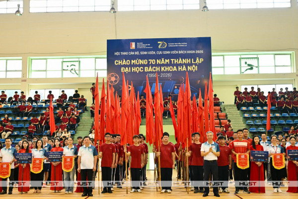 Khai mạc Hội thao Cán bộ, Sinh viên, Cựu sinh viên Bách khoa năm 2026