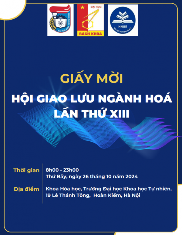 Hội giao lưu ngành Hóa lần thứ XIII