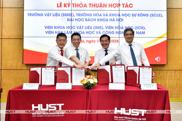 Từ liên kết đến liên ngành: Trường Hóa và Khoa học Sự sống thúc đẩy hợp tác với ba đơn vị nghiên cứu hàng đầu
