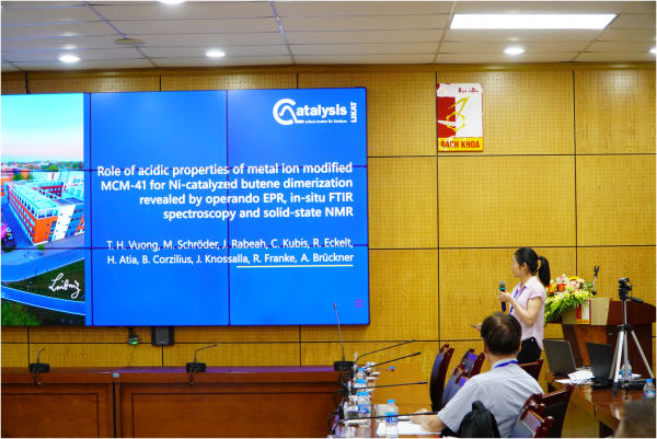 Cựu sinh viên Bách khoa trở về từ CHLB Đức, góp mặt tại Hội thảo quốc tế về xúc tác bền vững 2025