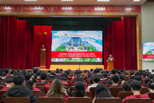 hơn 2000 sinh viên K70 dự buổi SHCD đầu khóa trực tiếp và trực tuyến