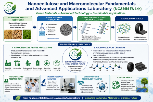 Nanocellulose and Macromolecular Fundamentals and Advanced Applications Laboratory (NC&MM FA Lab)