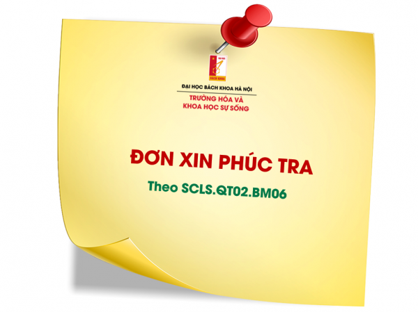 [2026] Đơn xin phúc tra điểm thi