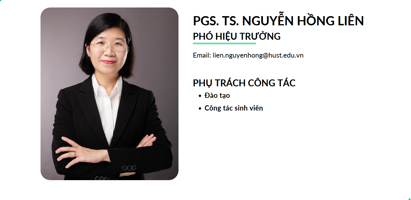 PGS TS Nguyen Hong Lien