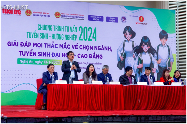 ĐẠI HỌC BÁCH KHOA HÀ NỘI THAM GIA CHƯƠNG TRÌNH TƯ VẤN TUYỂN SINH – HƯỚNG NGHIỆP TẠI NGHỆ AN