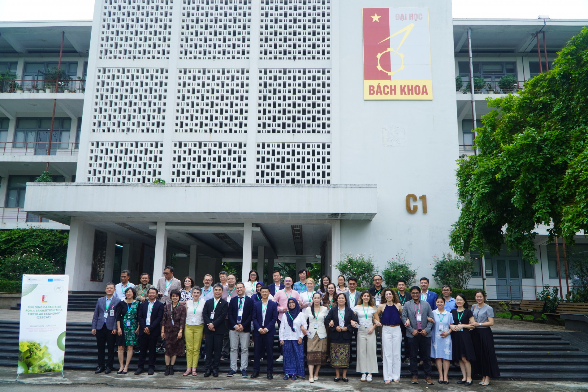 In April, at Hanoi University of Science and Technology, the working program of the CEBCAT Project officially took place, bringing together the expertise of 11 partners from seven countries.