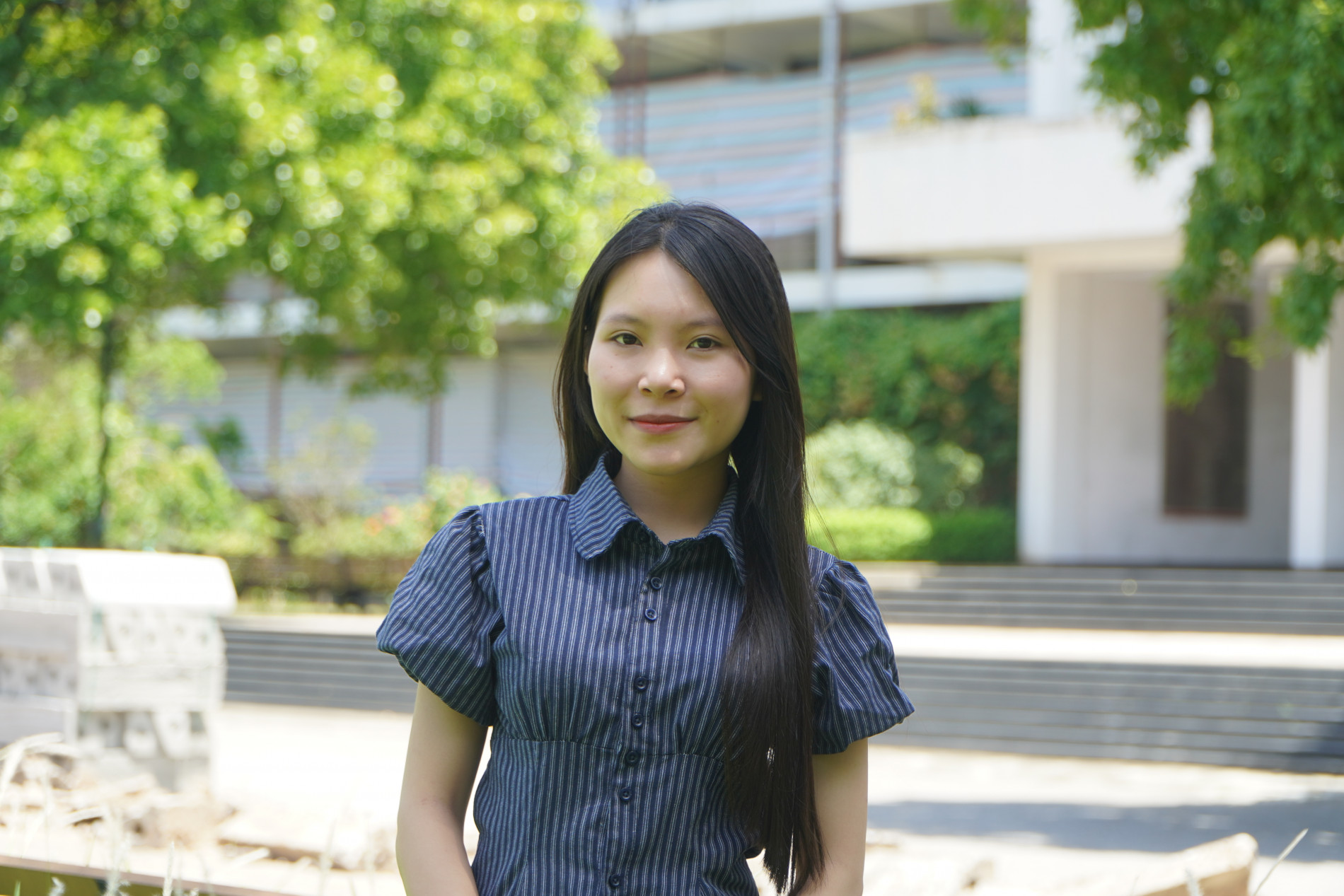 Nguyễn Thị Phượng, sinh viên khoá K67 lớp hoá học 01