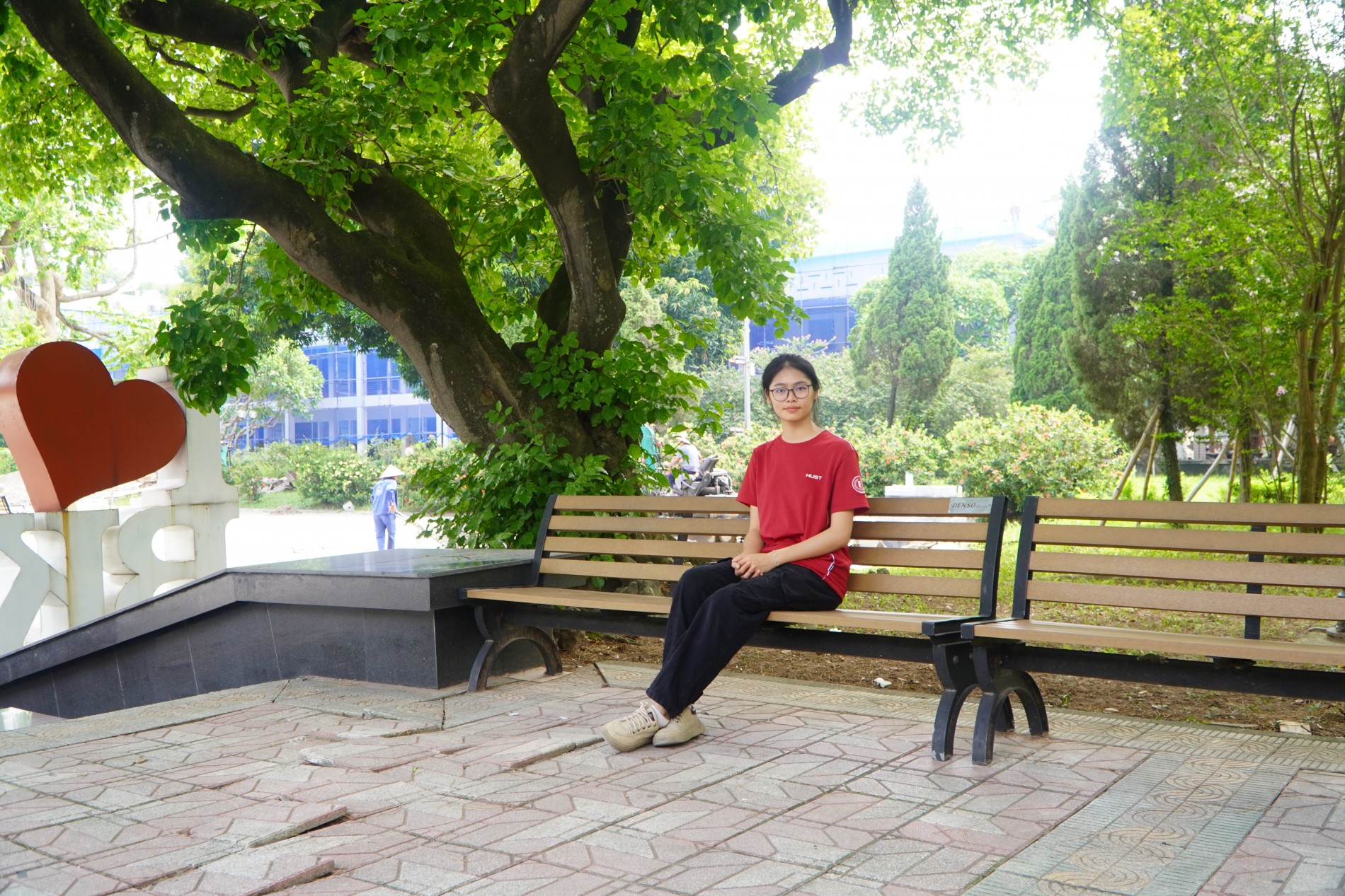 Nguyễn Phương Anh, sinh viên K69, ngành Hóa học (CH2), trường Hóa và Khoa học Sự sống, Đại học Bách khoa Hà Nội.