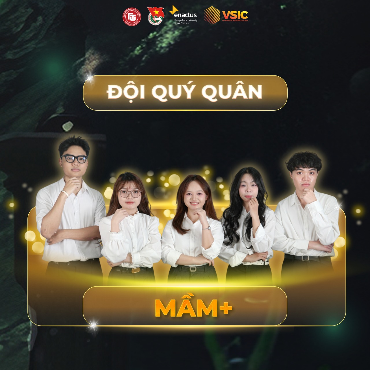 Đội Mầm+ đạt giải Quý quân tại cuộc thi “Thử Thách Sáng tạo Xã hội Việt Nam 2025”