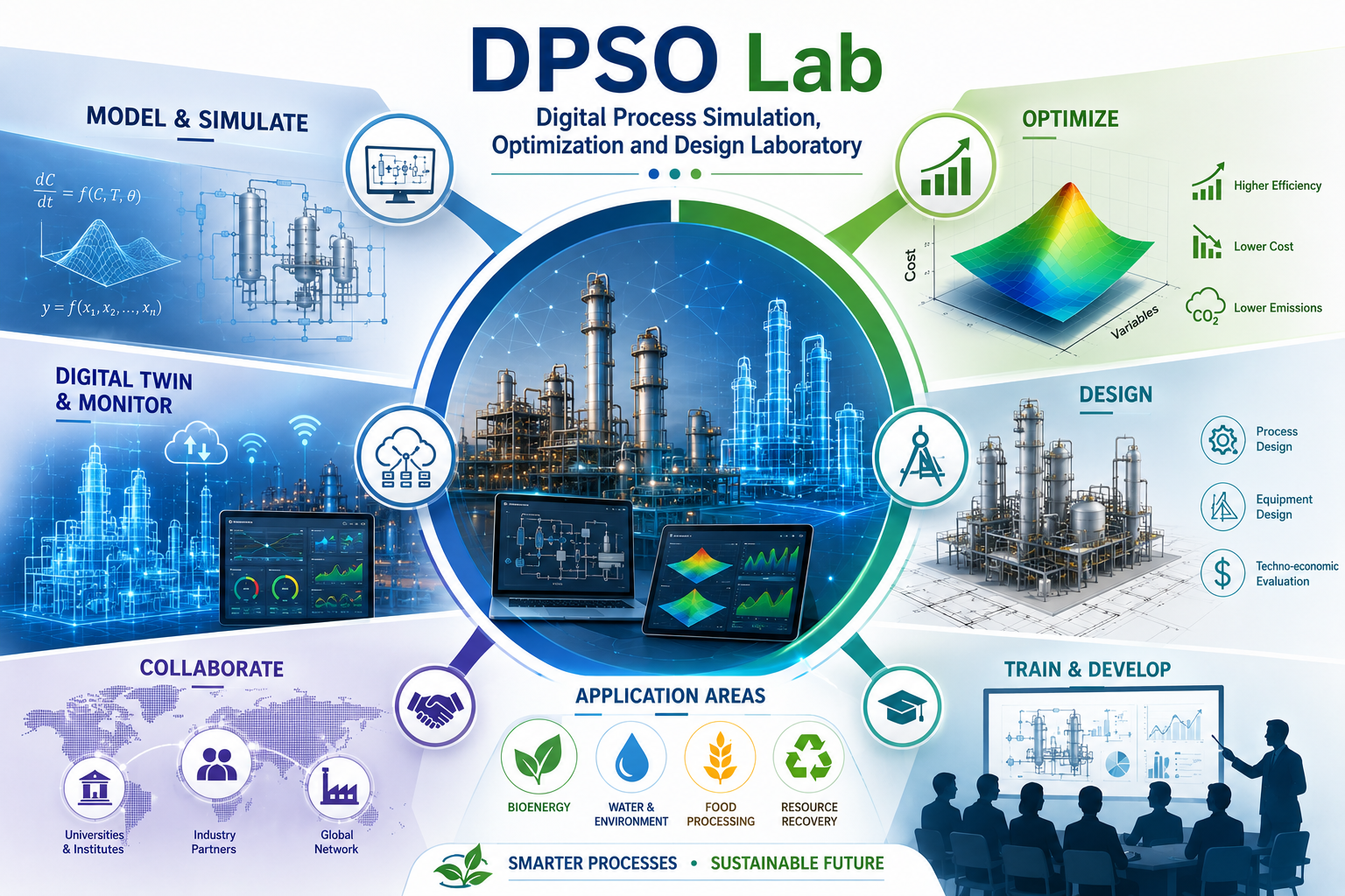 PTN Mô phỏng số, tối ưu hóa, và thiết kế quá trình (DPSO Lab)